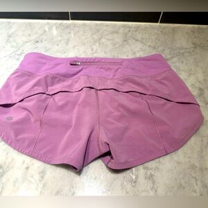 Women's high rise purple Shorts by lululemon